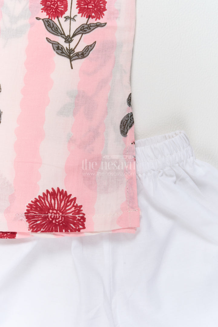 Boys Kurta Pajama Set in Pink for Special Functions