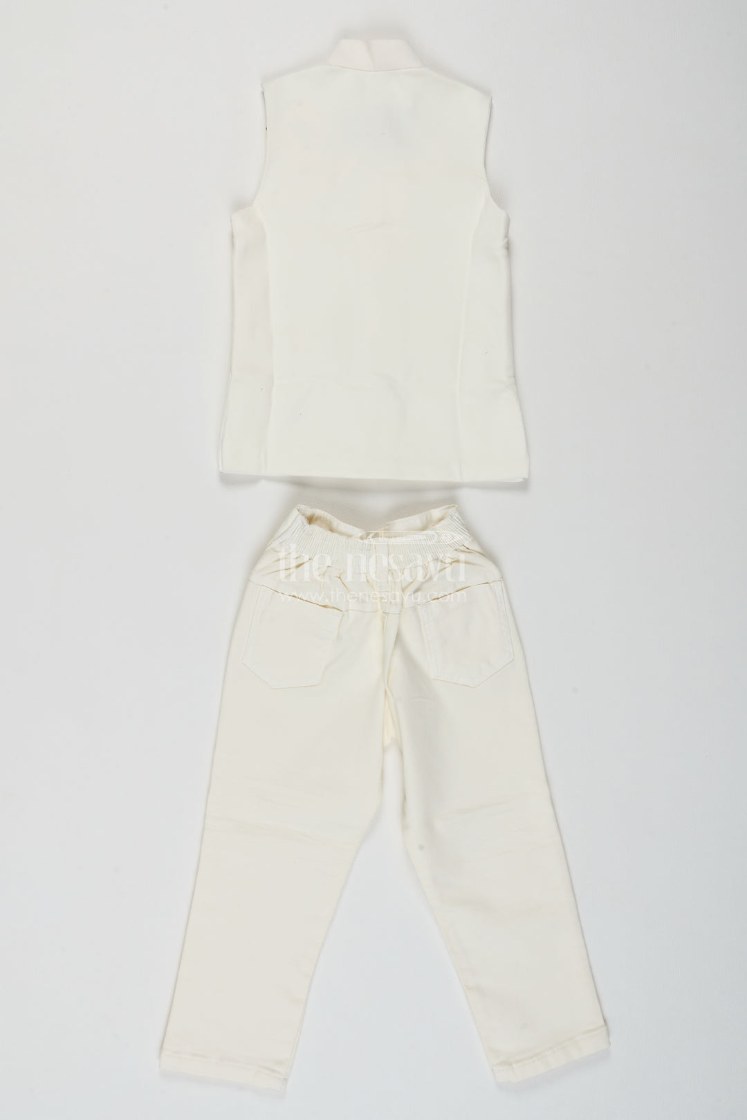 Kids Wedding Sherwani with Thread Embroidery for Weddings and Parties