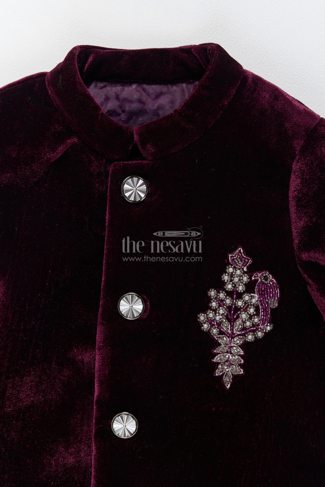 Boys Sherwani Set in Black for Party Memories