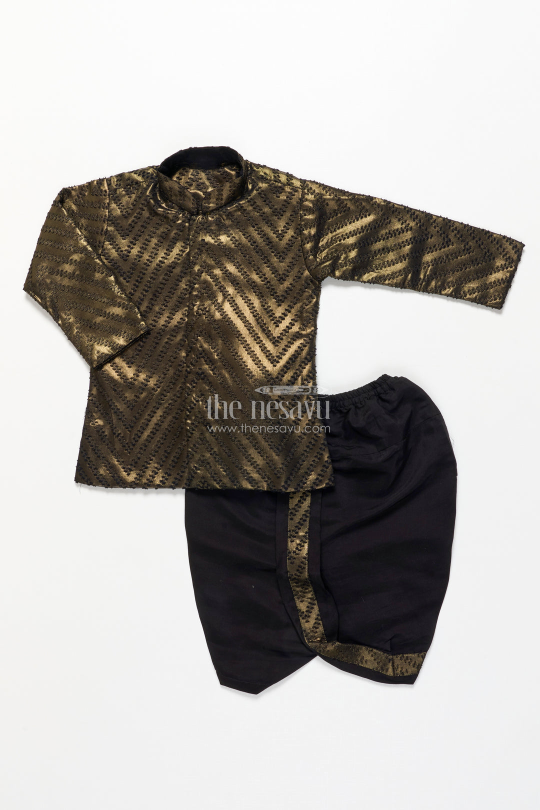 Boys Festive Dothi Set for Weddings and Religious Ceremonies