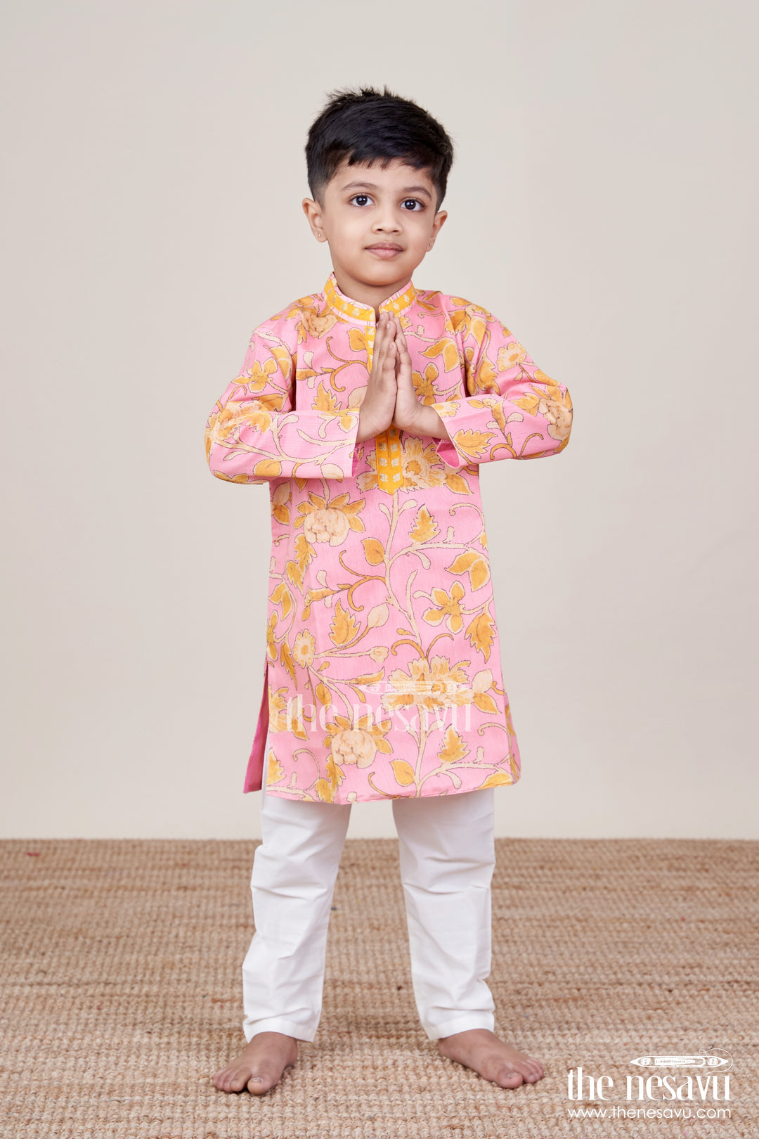 Boys Traditional Kurta Set for Poojas, Temple Visits and Ethnic Events