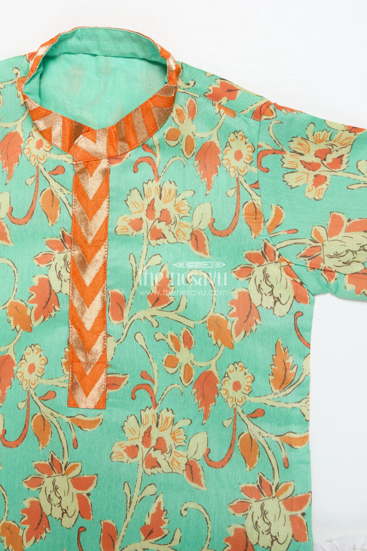 Boys Cotton Kurta Set for Weddings, Festivals and Photo Shoots