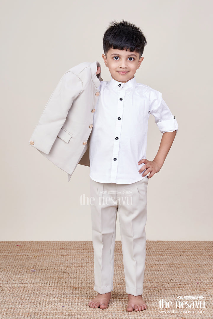 Boys Blazer Set for Weddings and Formal Family Functions