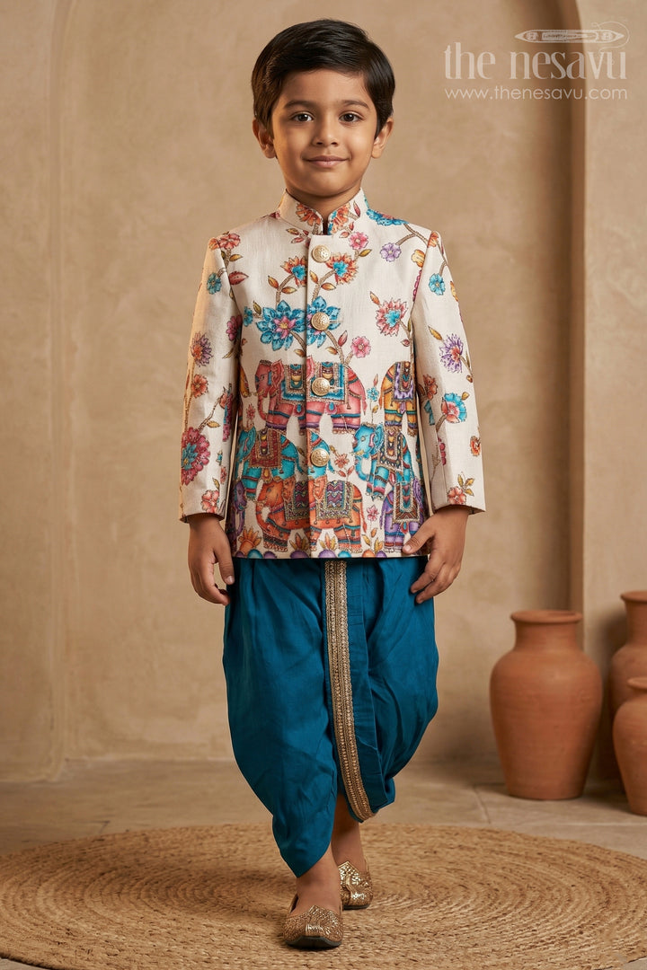 Boys Sherwani Set for Wedding Receptions and Cultural Events