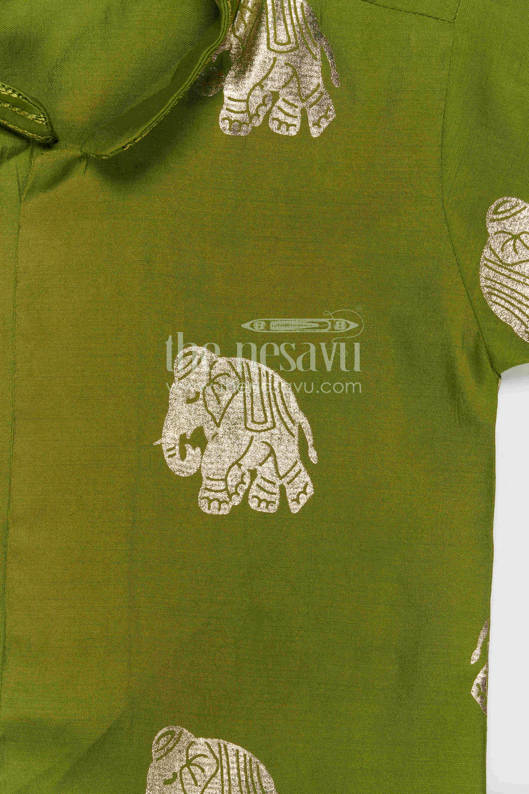 Infant Boys Dhoti Dress for Festive Rituals and Family Occasions