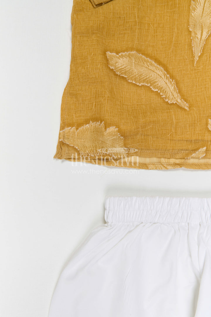 Boys Kurta Set for Temple Festivals and Traditional Functions