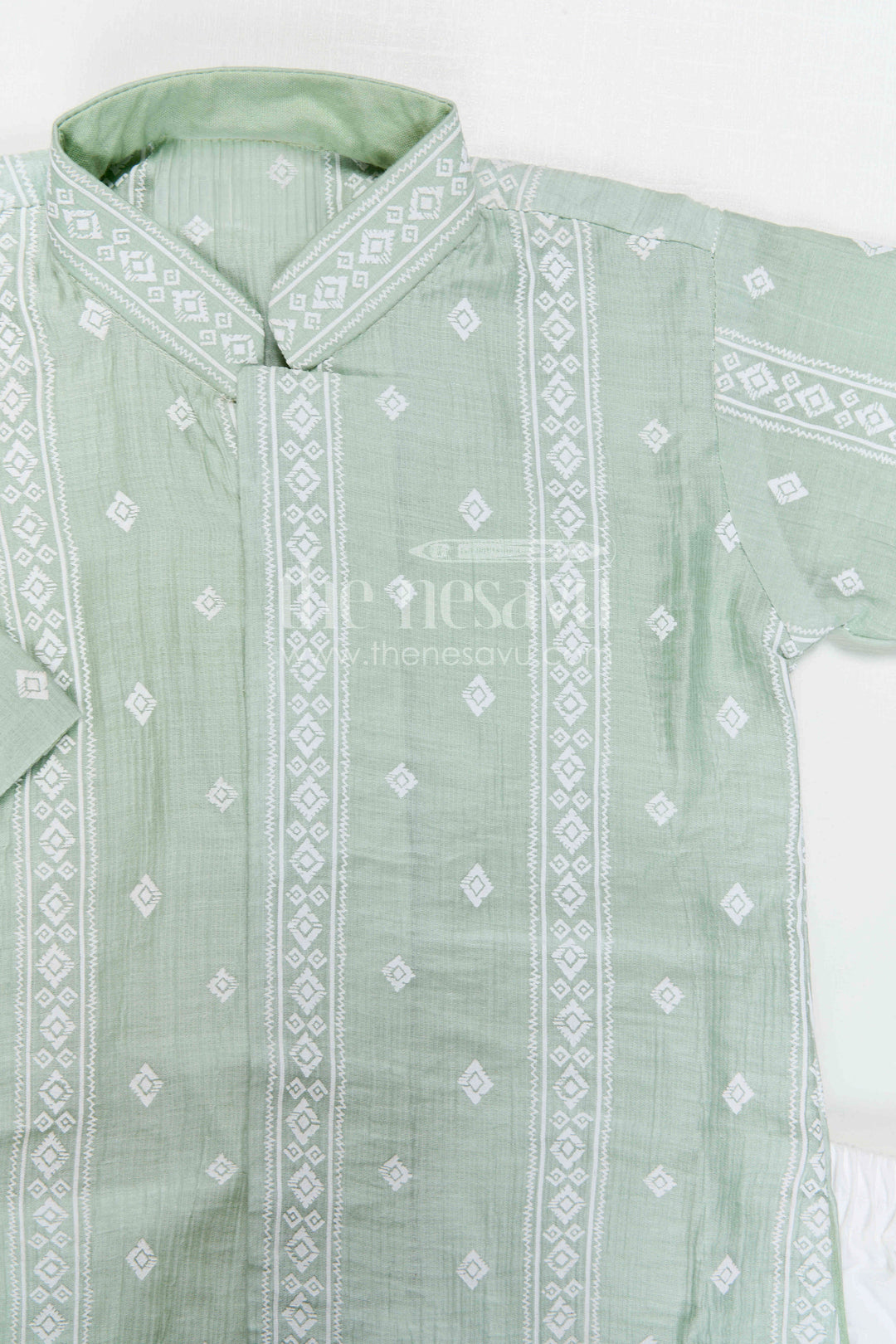 Baby Boys Dhoti Outfit for Temple Visits and Family Traditions