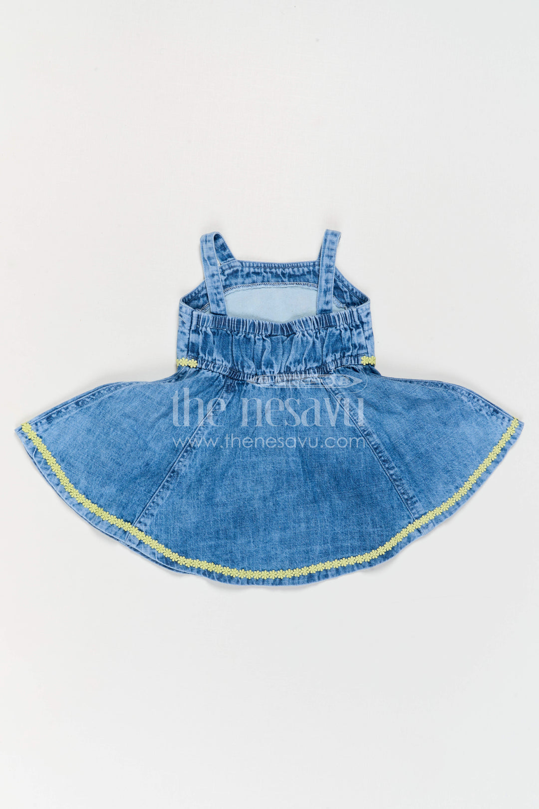 Baby Girl Denim Frock for Casual Outings and Photos