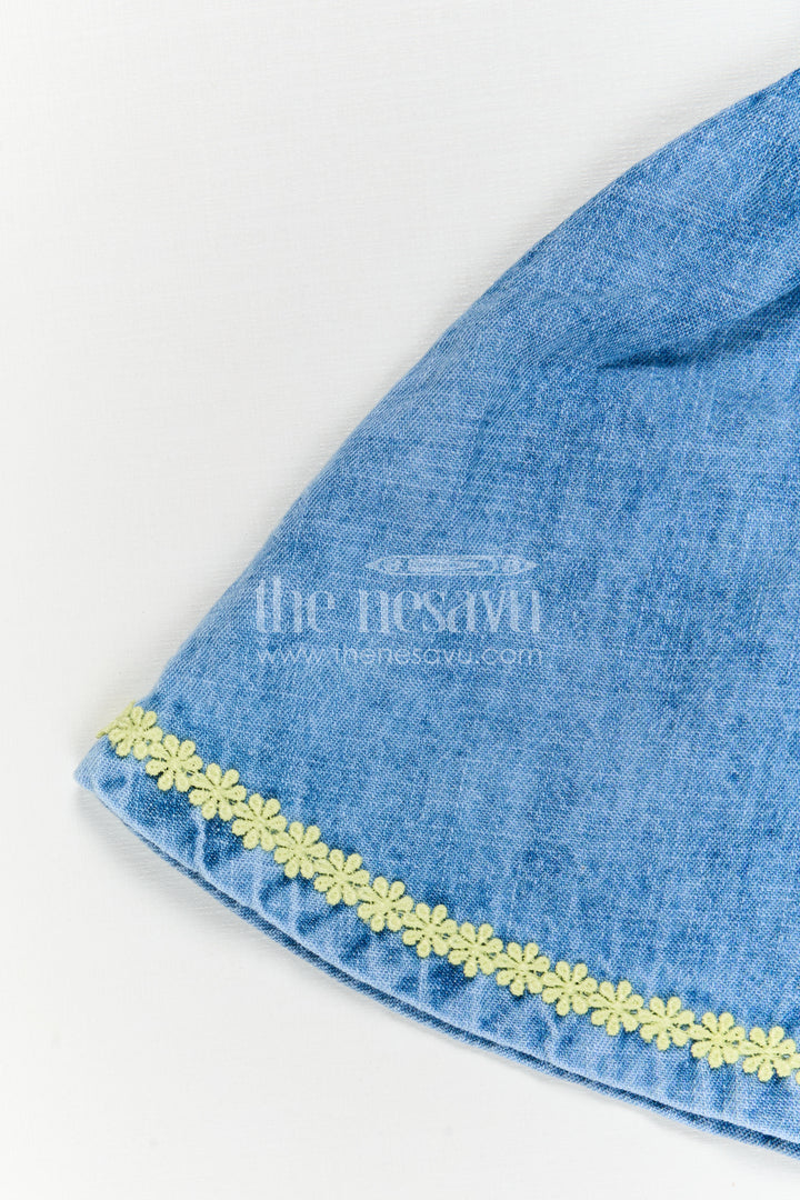 Baby Girl Denim Frock for Casual Outings and Photos