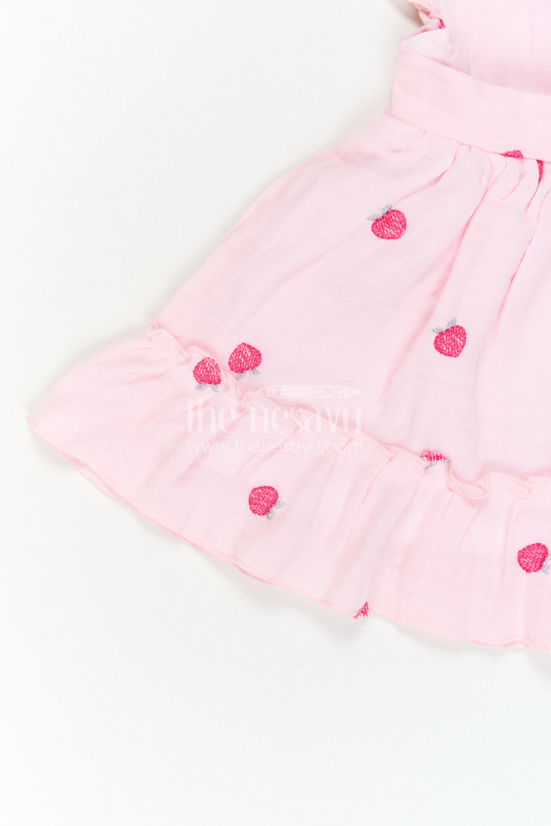 Baby Girl Cotton Frock for Summer Outings and First Birthdays
