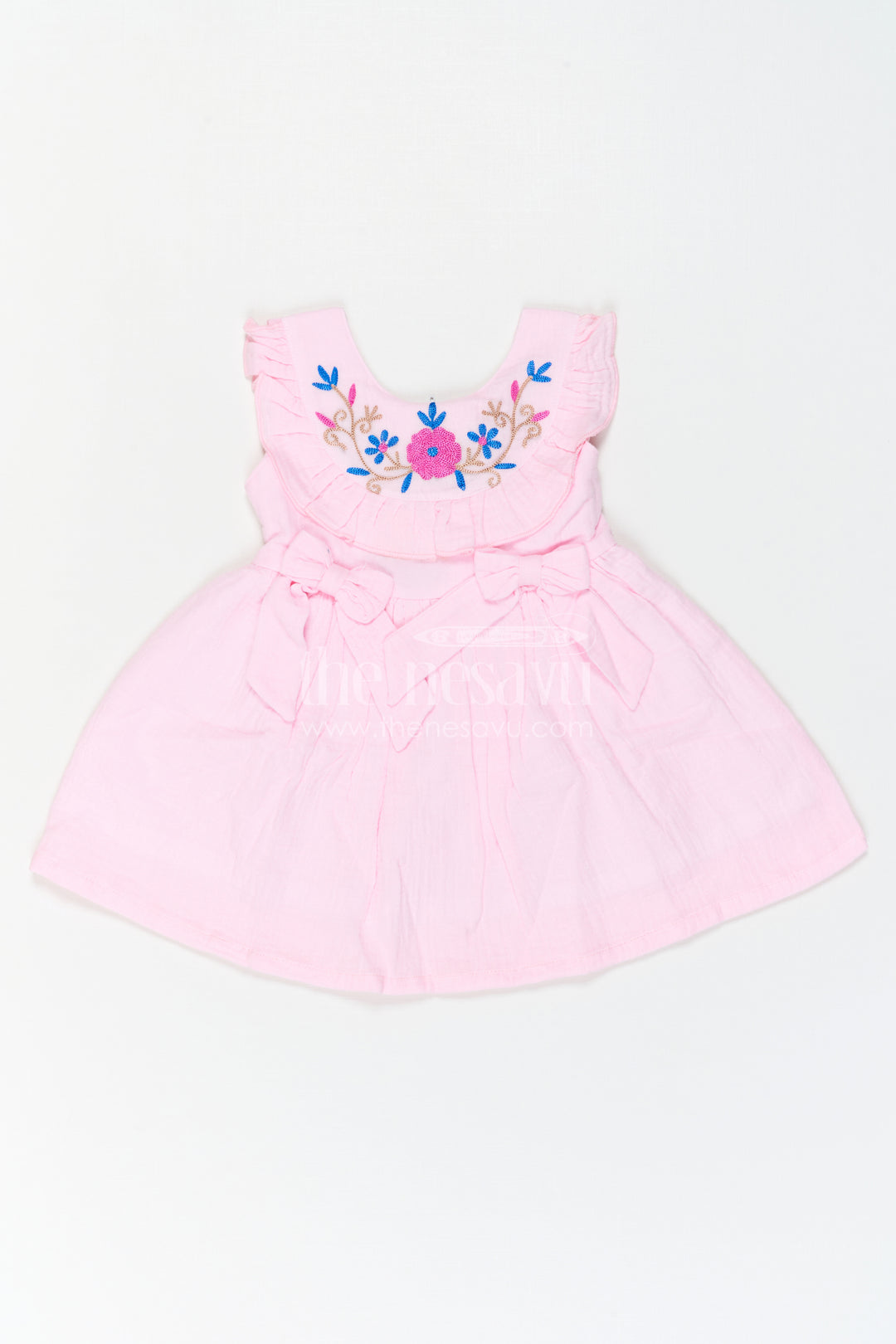 Infant Girl Frock for Festive Family Portraits
