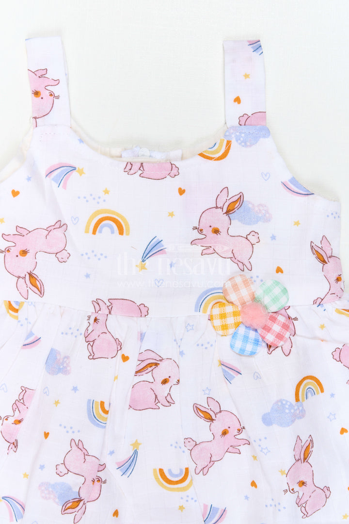 Baby Printed Frock for Casual Festive Visits