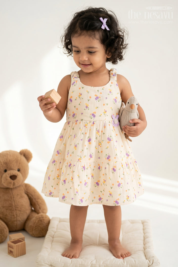 Infant Floral Frock for Birthday Playdates