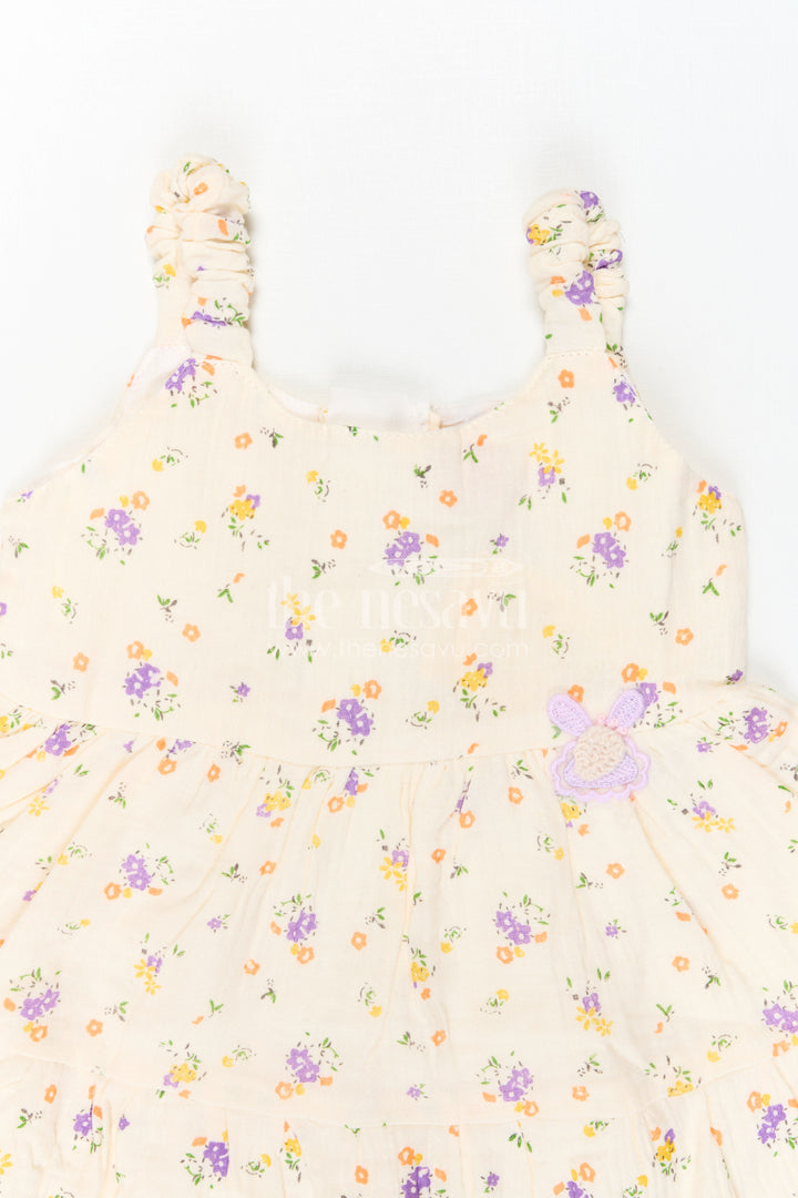 Infant Floral Frock for Birthday Playdates