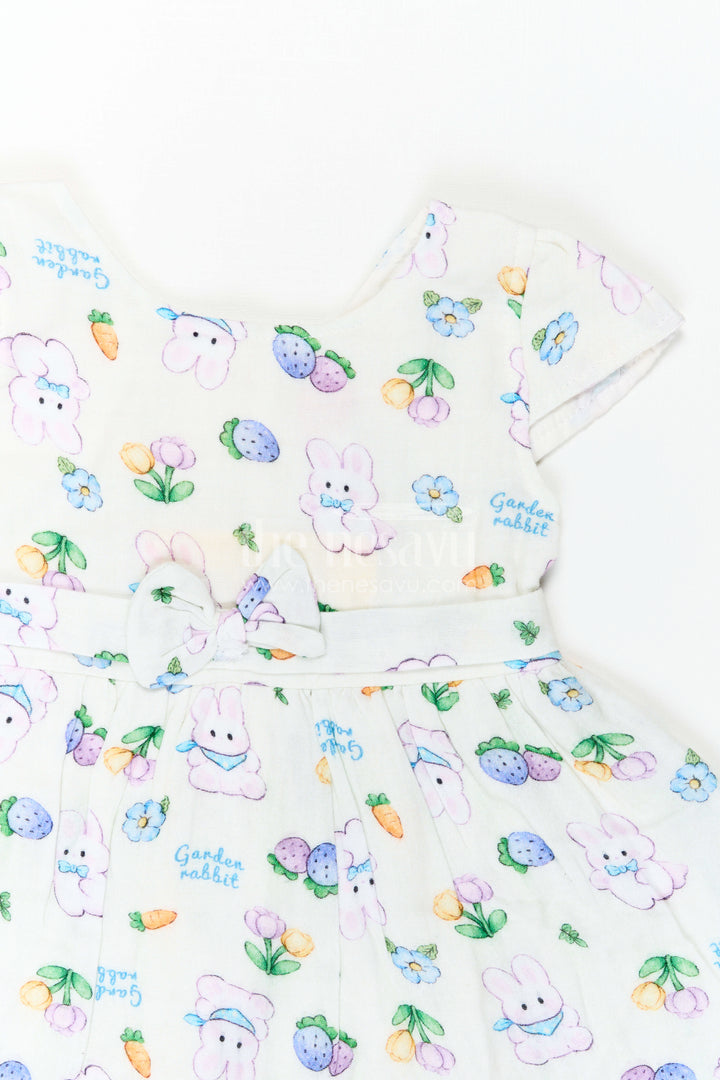 Baby Printed Frock for Garden Playdates