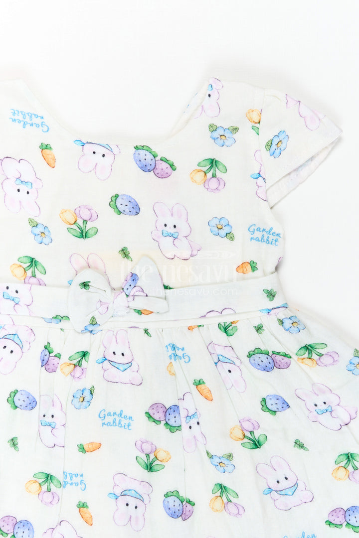 Baby Printed Frock for Garden Playdates