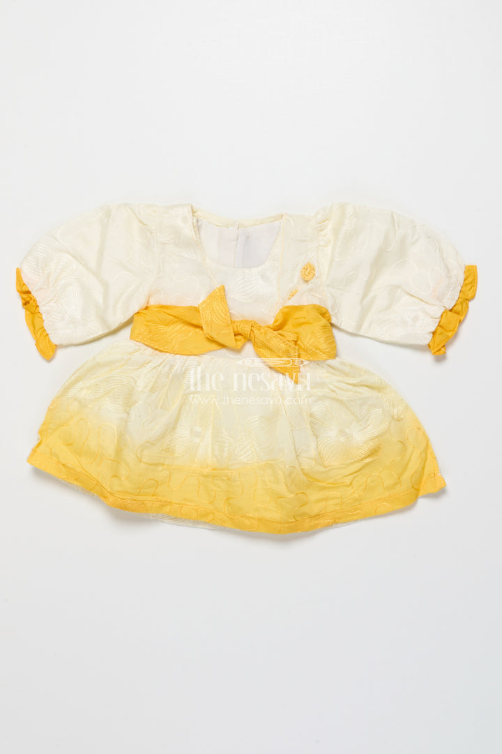 Baby Cotton Frock for Naming Ceremony and First Milestone Events