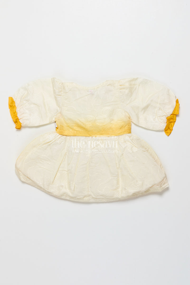 Baby Cotton Frock for Naming Ceremony and First Milestone Events