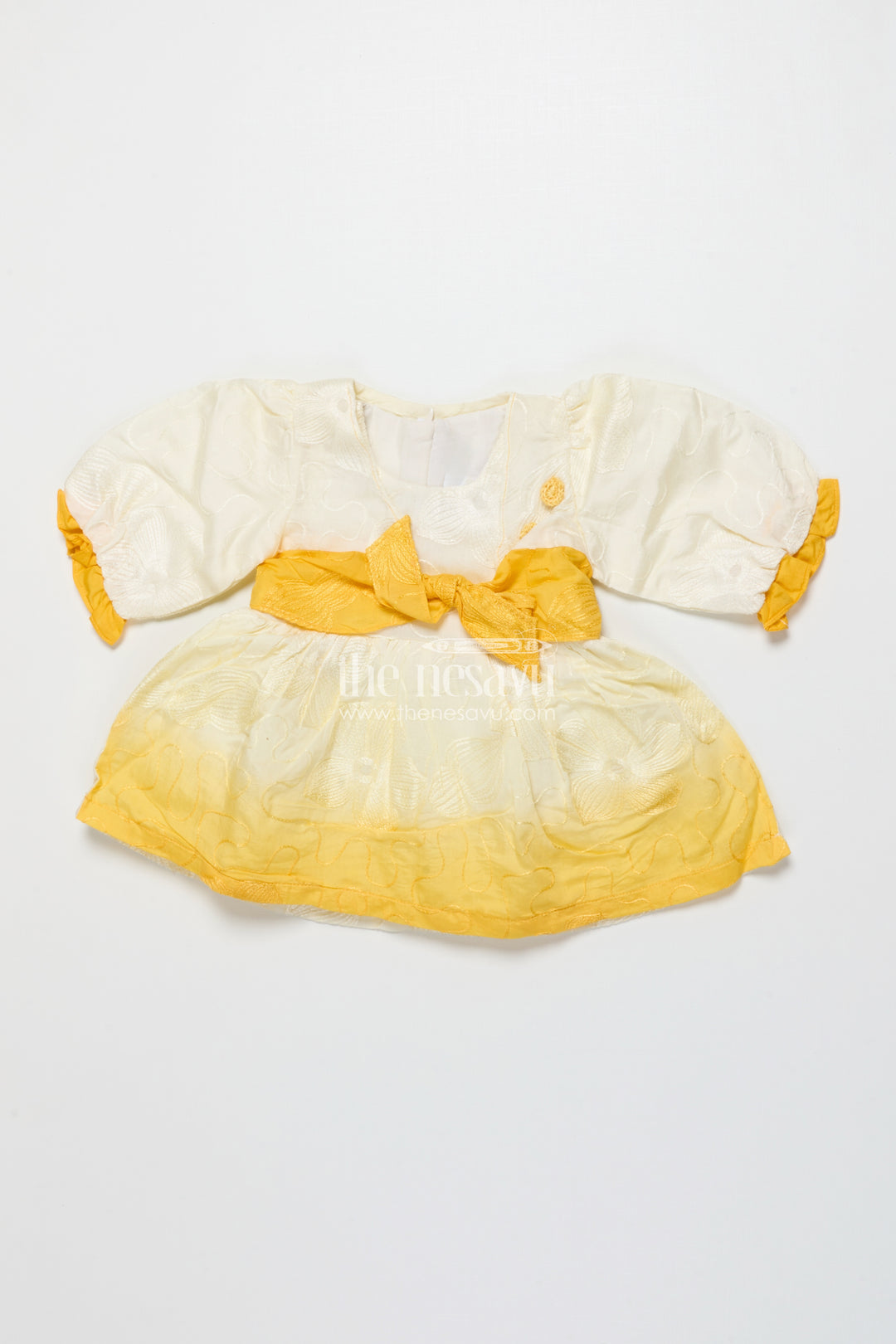 Baby Cotton Frock for Naming Ceremony and First Milestone Events