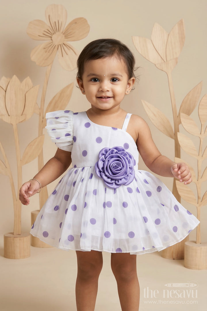 Baby Girl Satin Frock for Birthday Parties and Photo Moments