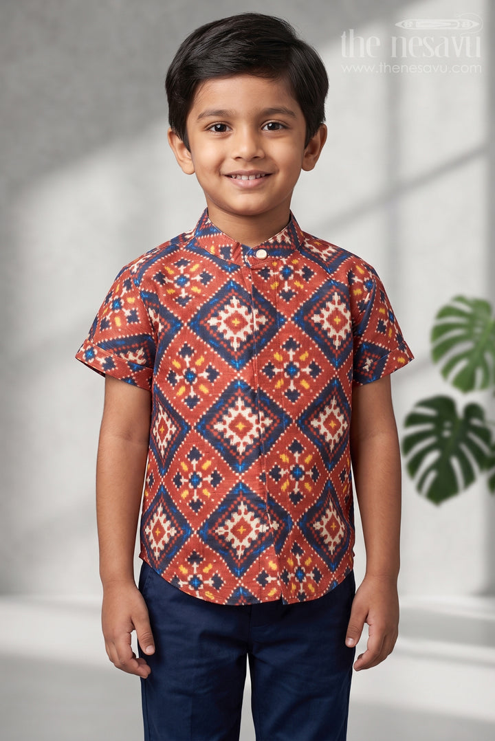 Dapper Silk Patola Boys&