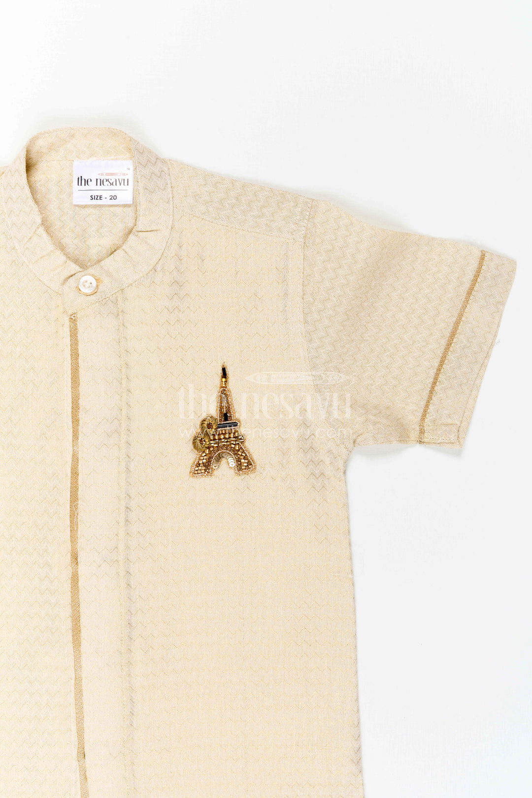 Boys Cotton Shirt for Festive Casual Styling