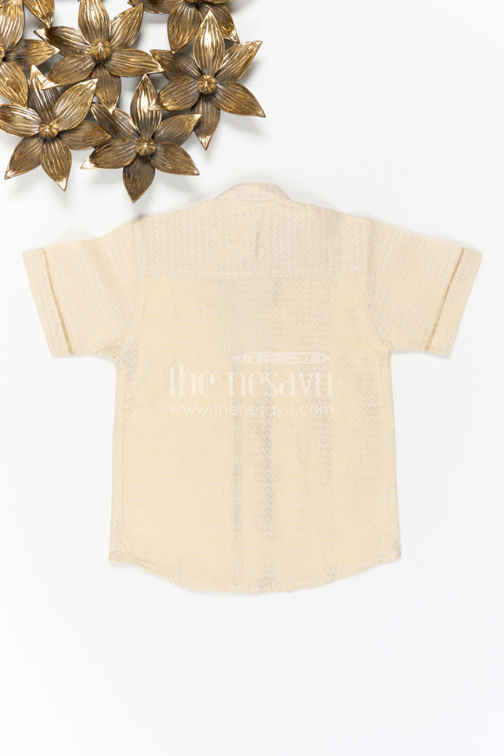 Boys Cotton Shirt for Festive Casual Styling