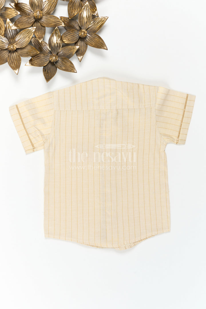 Boys Cotton Shirt for School Celebration Day