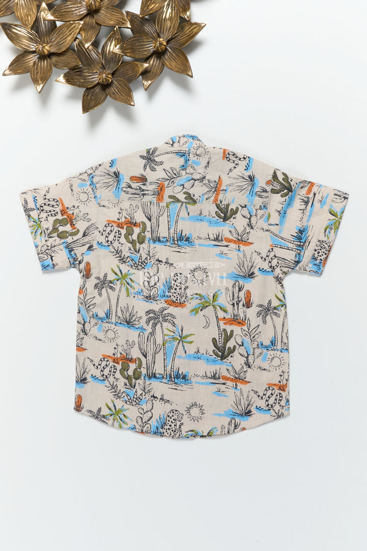Boys Printed Shirt for Nature Walks and Everyday Adventures