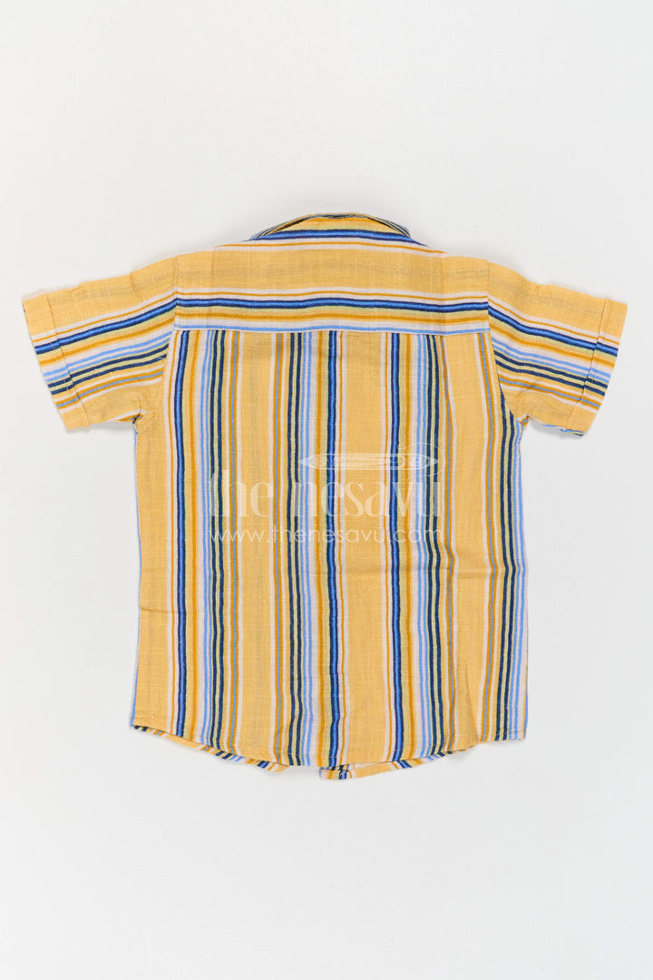 Boys Cotton Shirt for Casual Outings and Everyday Wear