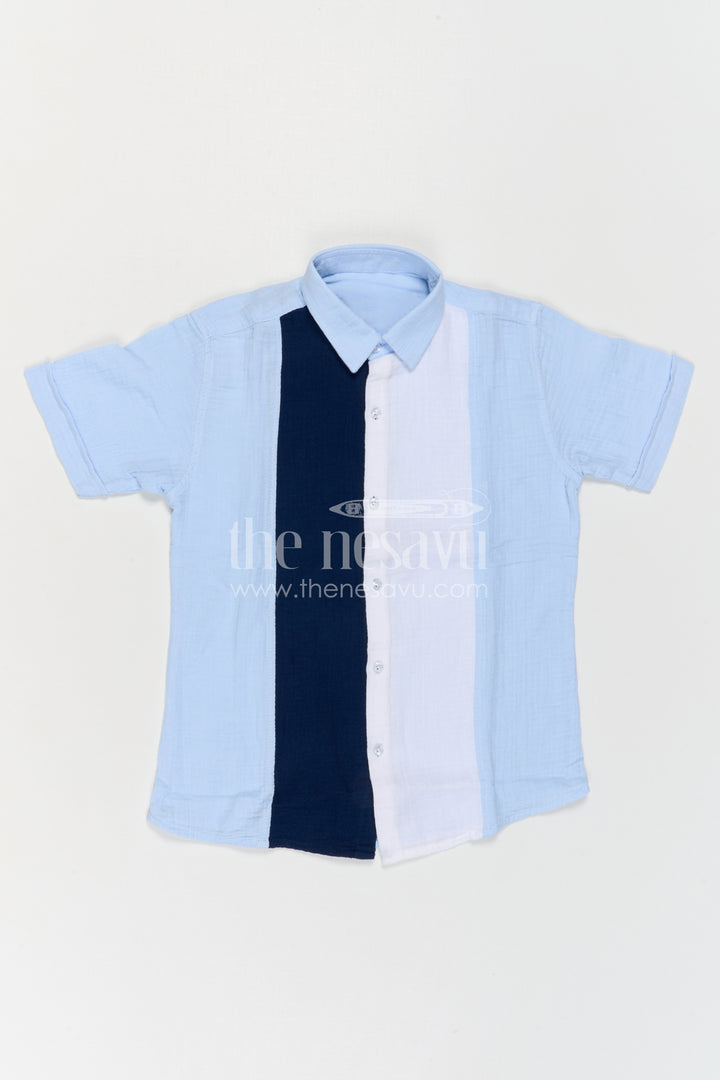 Boys Cotton Shirt for Casual Wear and Comfortable Outings