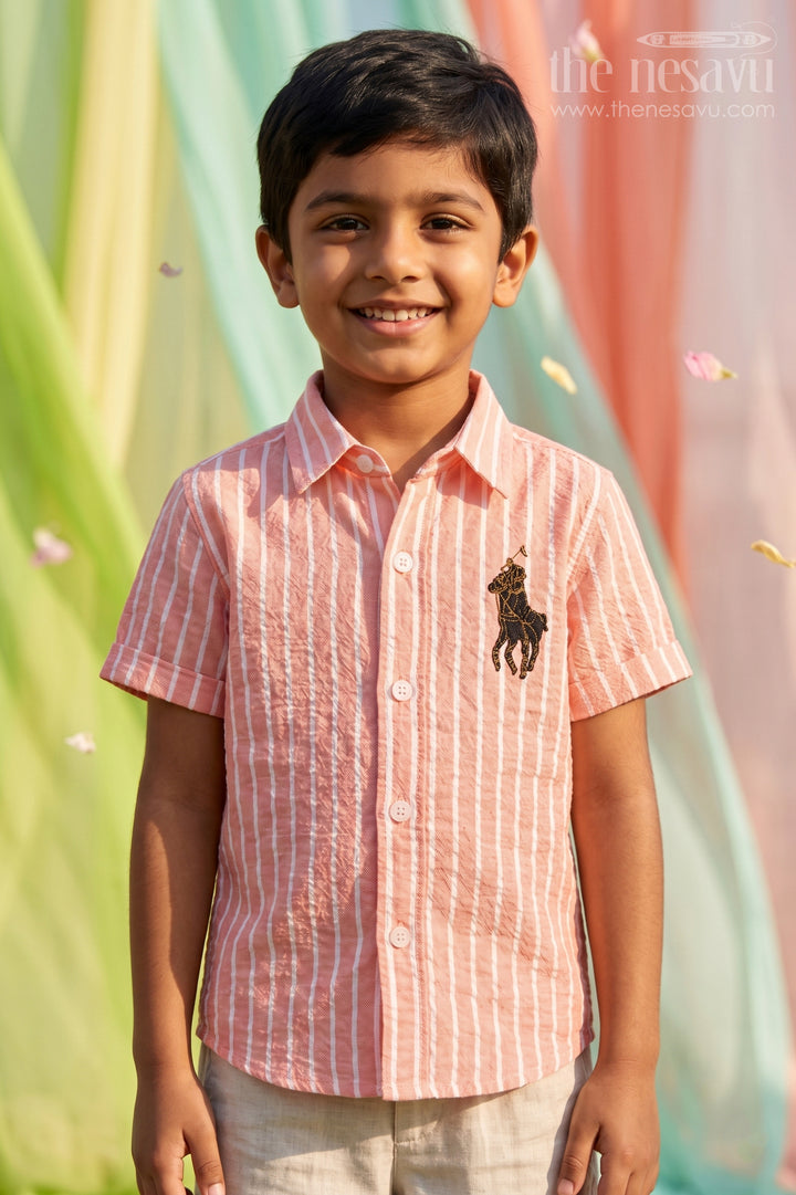 Boys Cotton Shirt for Outings and Everyday Wear