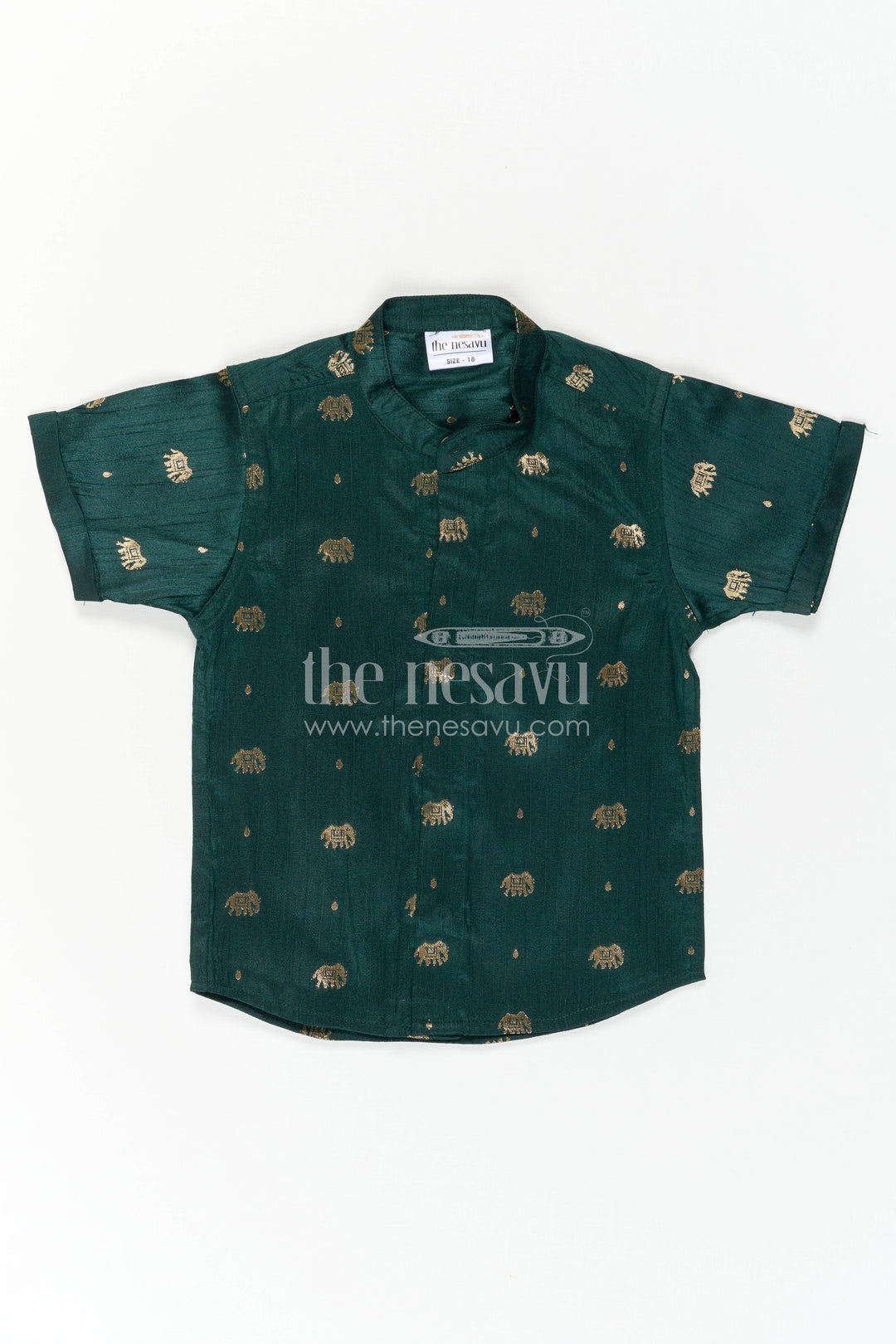 Boys Silk Shirt for Festive Celebrations and Traditional Gatherings