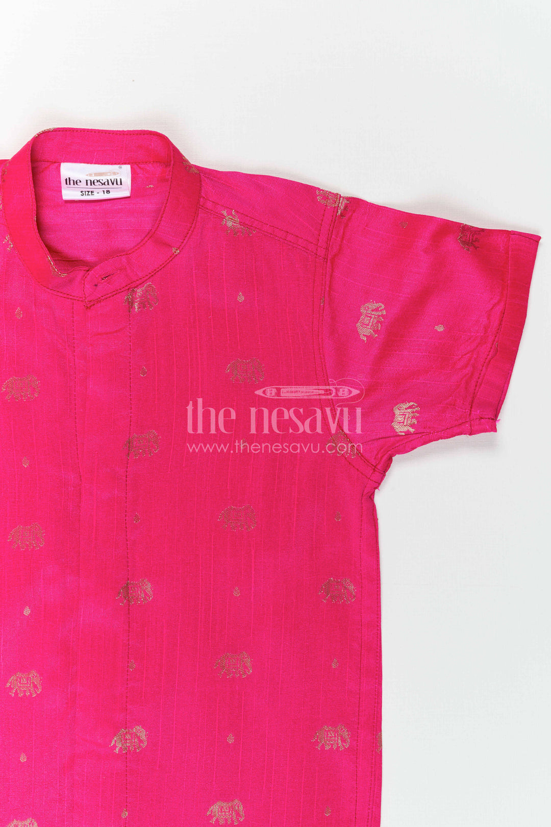 Boys Ethnic Silk Shirt for Festive Traditions and Cultural Functions