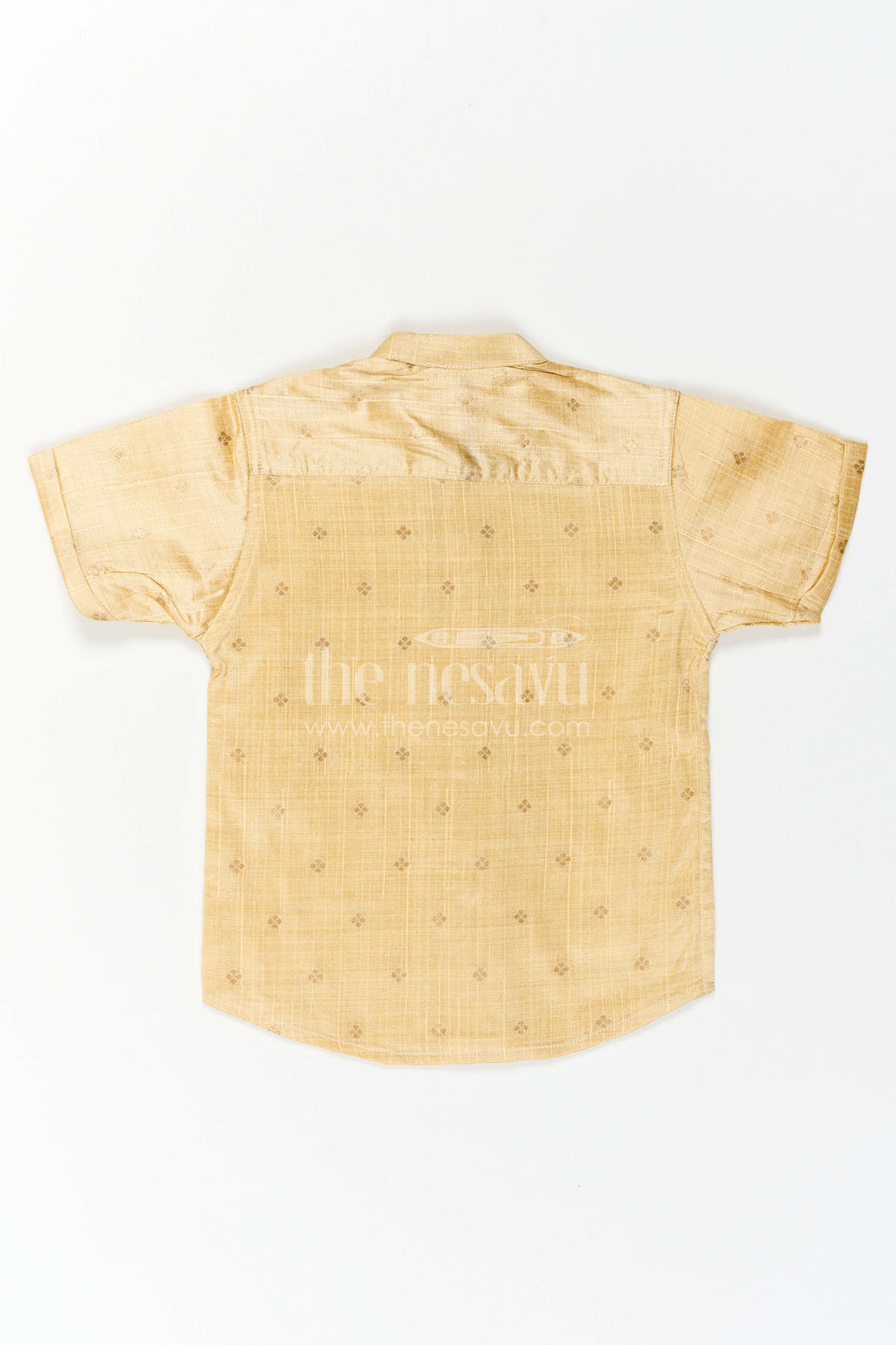 Boys Ethnic Silk Shirt for Traditional Ceremonies and Festive Dressing
