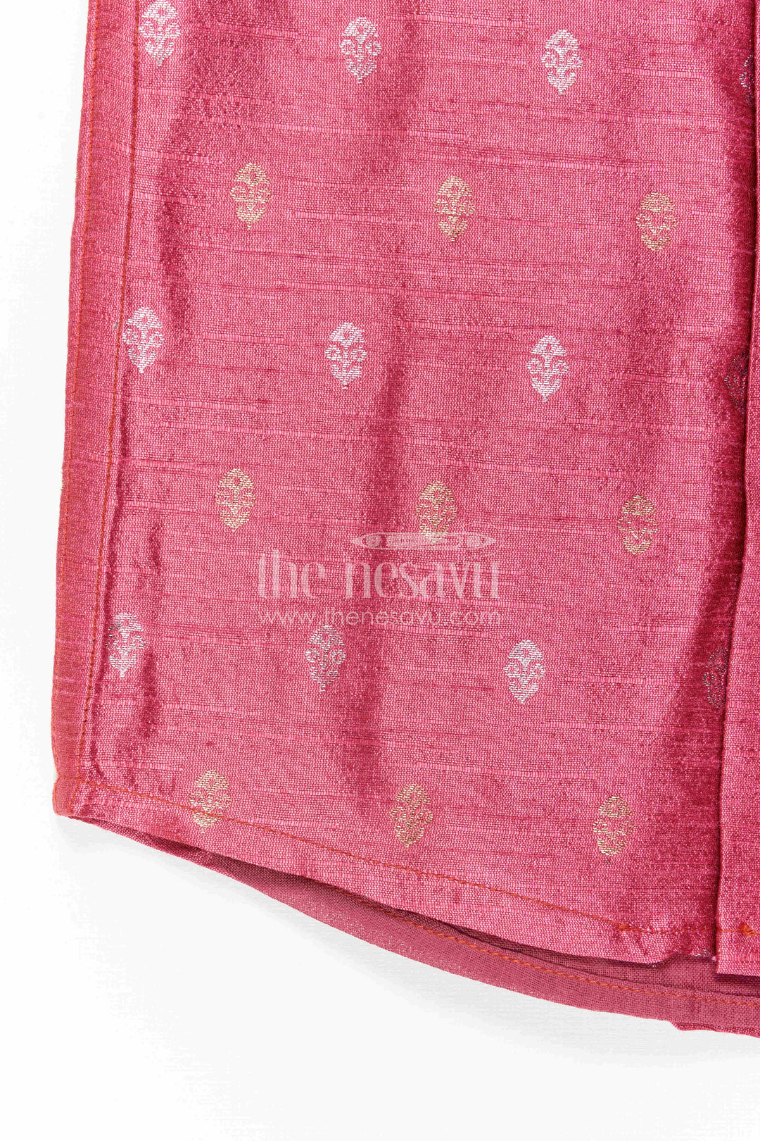 Boys Traditional Silk Shirt for Festive Photos and Cultural Programs