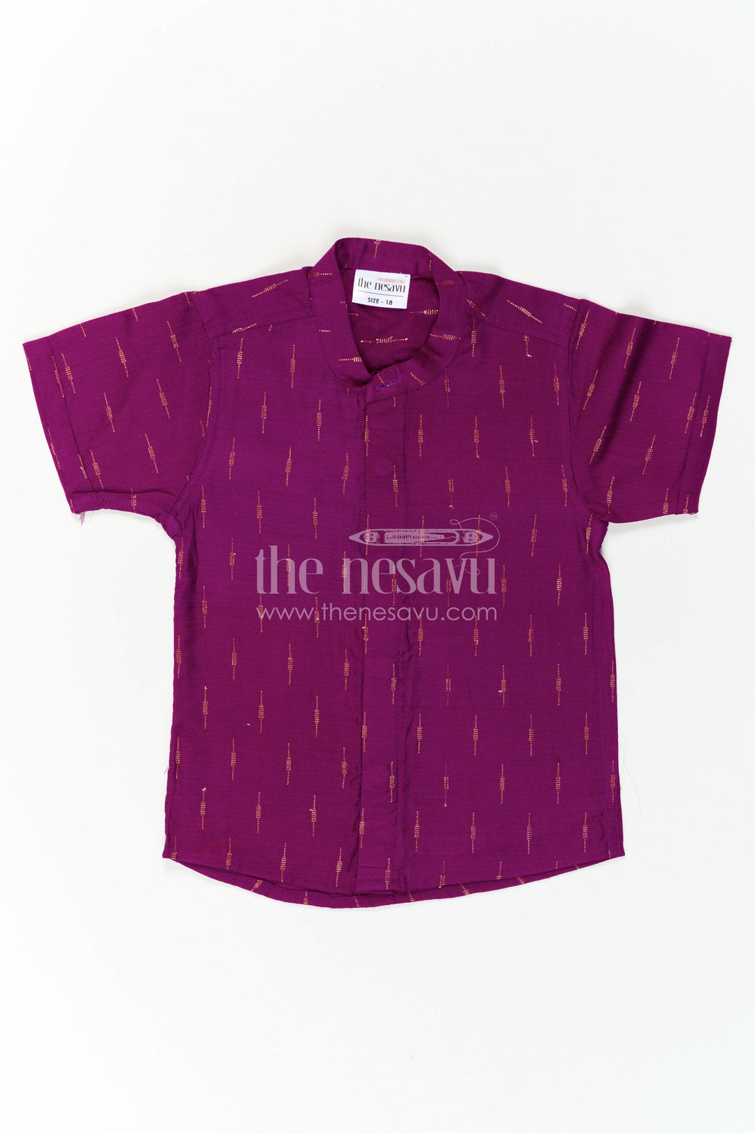 Boys Cotton Shirt for Festive Outings and Everyday Ethnic Style
