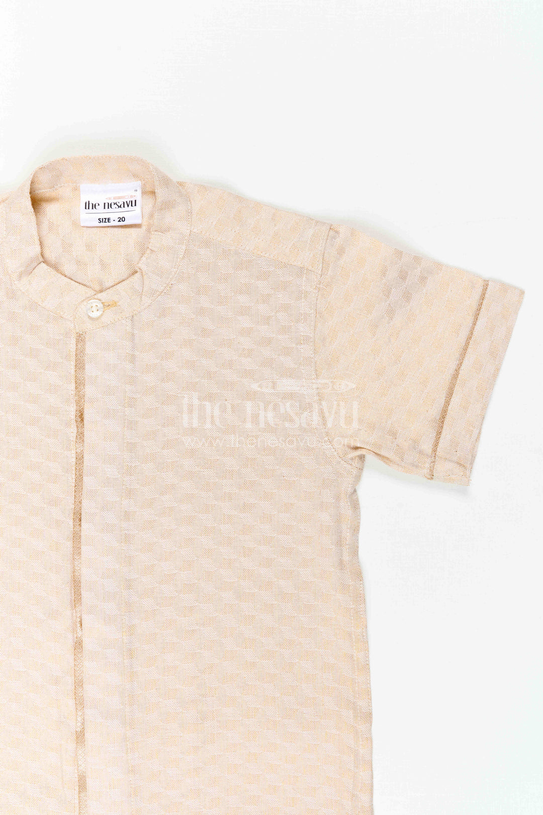 Boys Cotton Shirt for Festive Family Visits