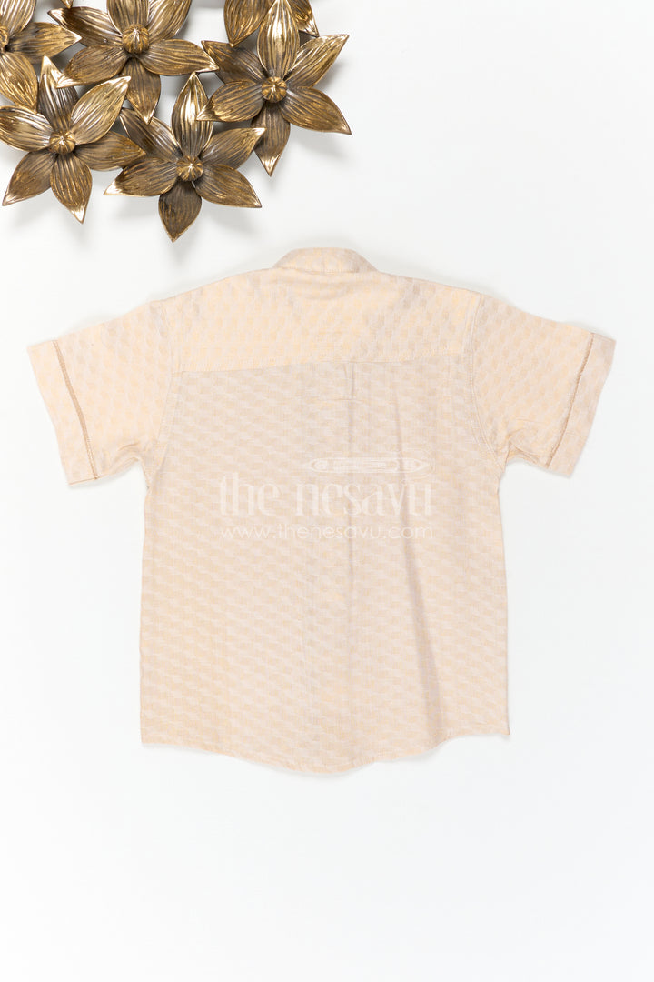 Boys Cotton Shirt for Festive Family Visits