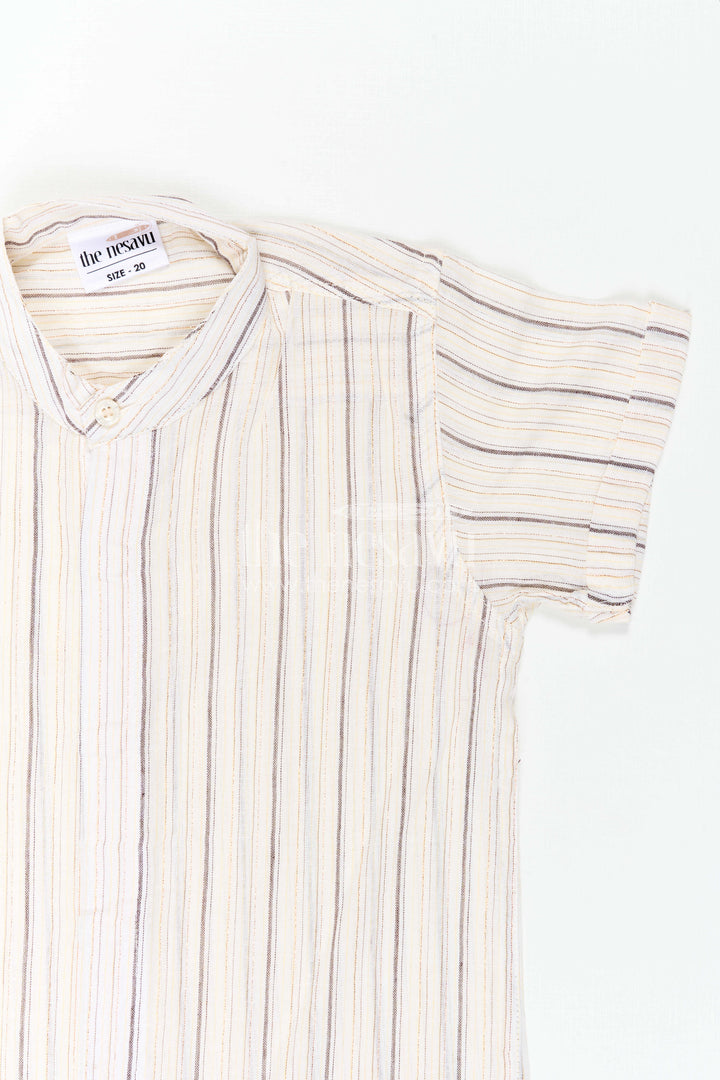 Boys Cotton Shirt for School Ethnic Day