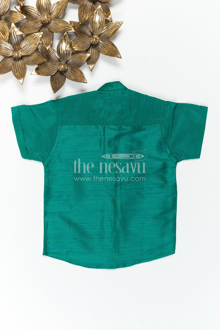 Boys Silk Shirt for Wedding Functions and Cultural Occasions
