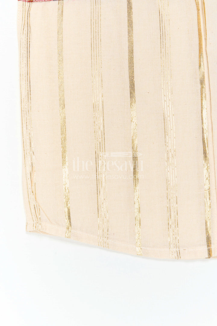 Boys Cotton Shirt for Ethnic Day Celebrations and Festive Gatherings