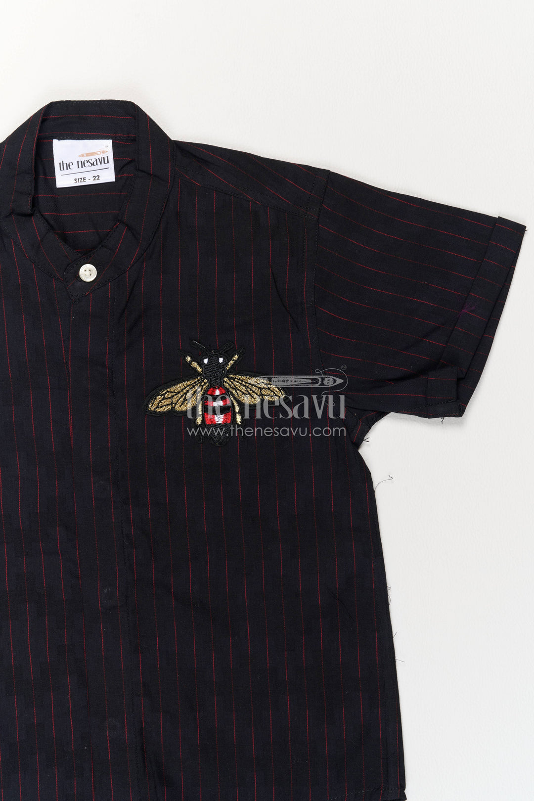 Boys Casual Shirt in Black for Milestone Days