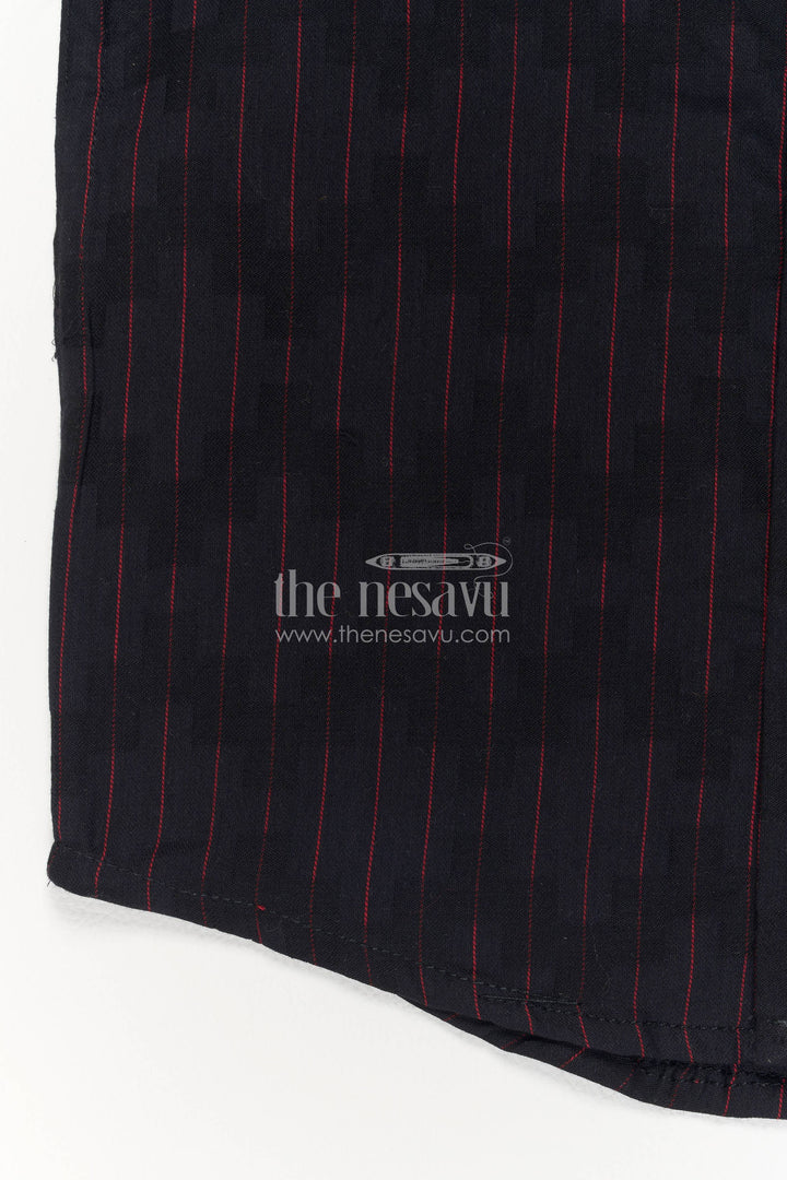 Boys Casual Shirt in Black for Milestone Days