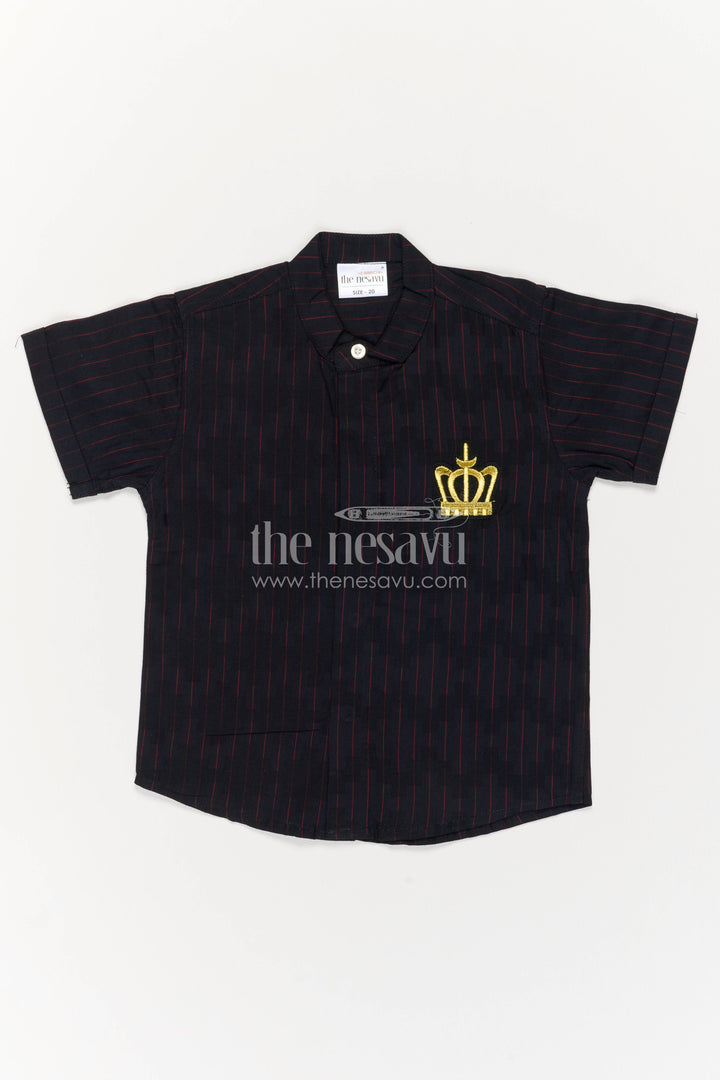 Boys Shirt for Kids with Smart Tailoring for Festive Occasions