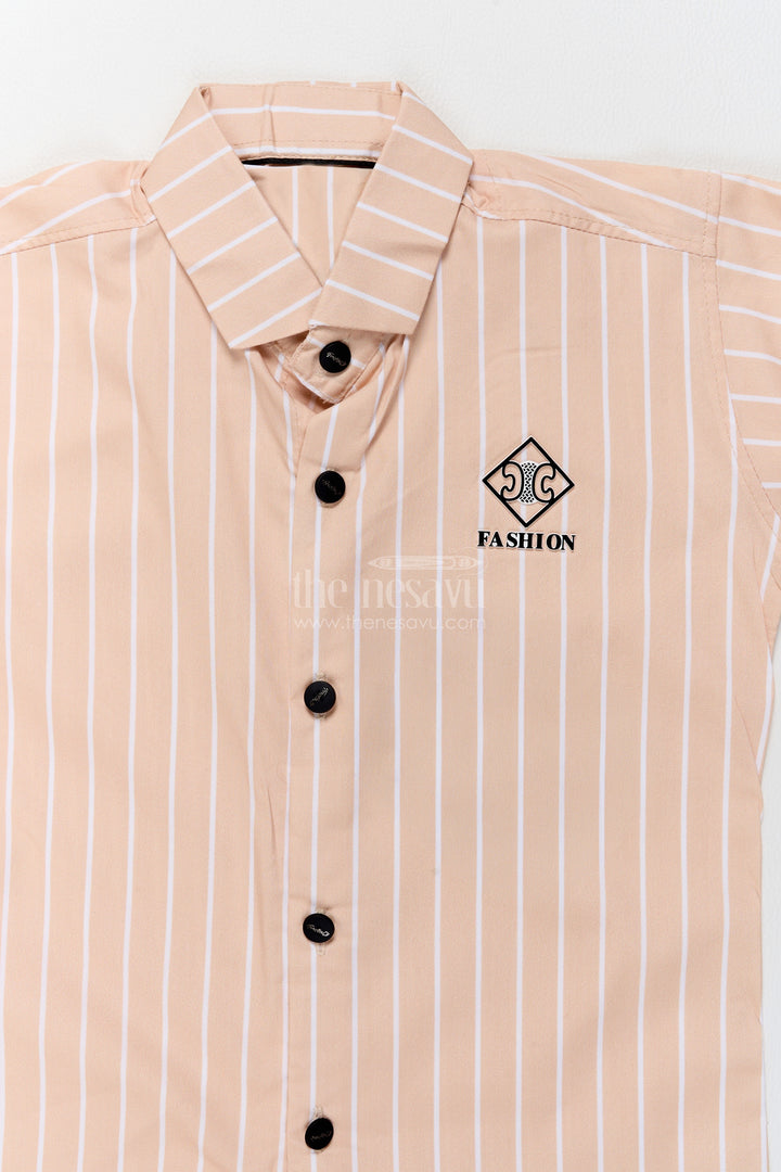 Boys Shirt for Kids in Yellow for Traditional Events