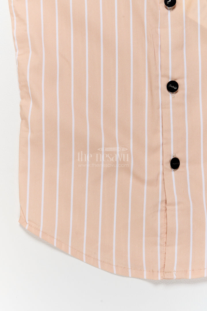 Boys Shirt for Kids in Yellow for Traditional Events