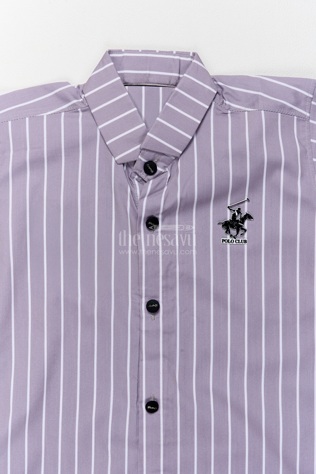 Boys Cotton Shirt in Grey for Portrait Days