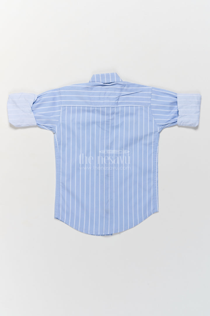 Boys Shirt for Kids in Grey with an Occasion Ready Finish