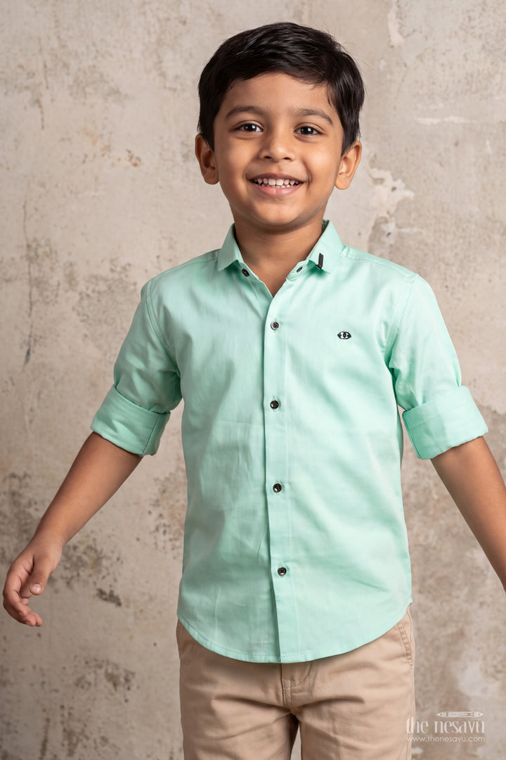 Boys Shirt for Kids in Multicolor for Milestone Days